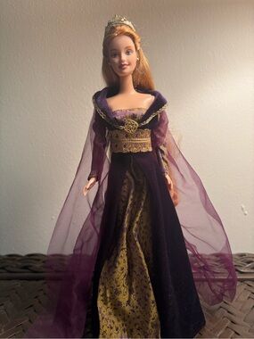 Barbie Purple and Gold Regal Princess Doll